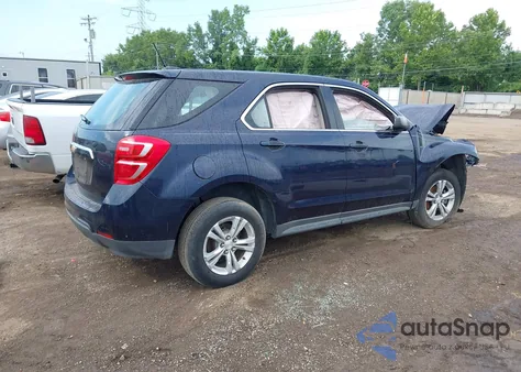 2017 Chevrolet Equinox Ls z USA, uszkodzony, nr VIN 2GNALBEK3H1612766